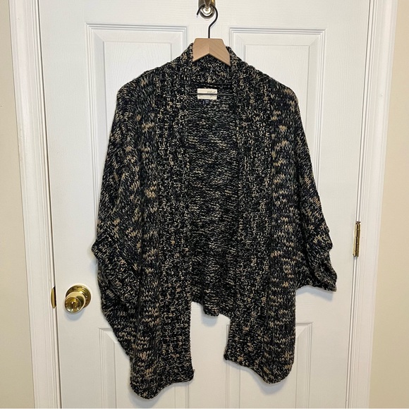 Universal Thread Sweaters - ✧･ﾟneutral knit poncho cardigan